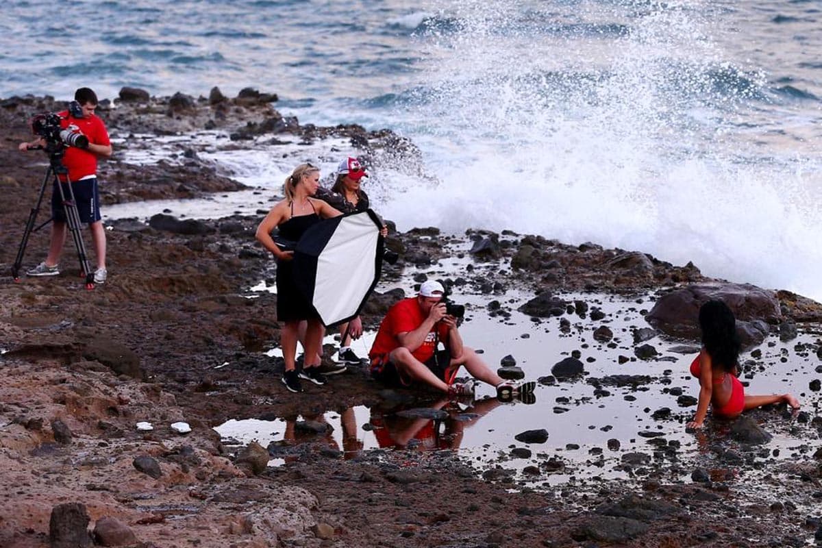 En el paraíso de la isla de Santa Lucía las cheerleaders de los Chiefs hicieron su calendario 2015. ¡Mira las bellezas de KC!