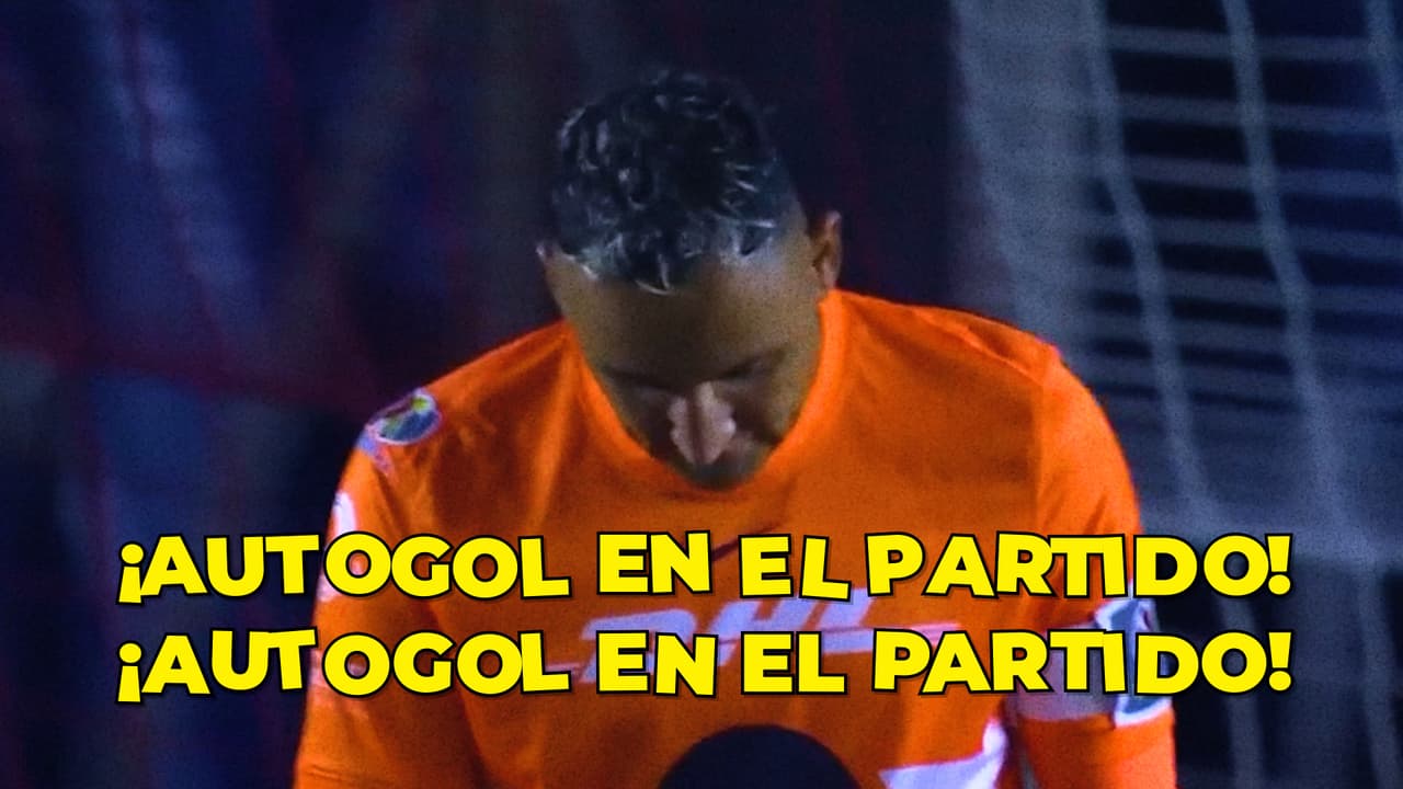 ¡No puede ser! Autogol de los Pumas de la UNAM