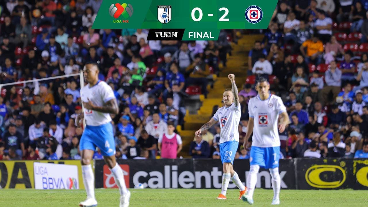 Resumen | Cruz Azul se olvida de la Leagues Cup con victoria sobre Gallos