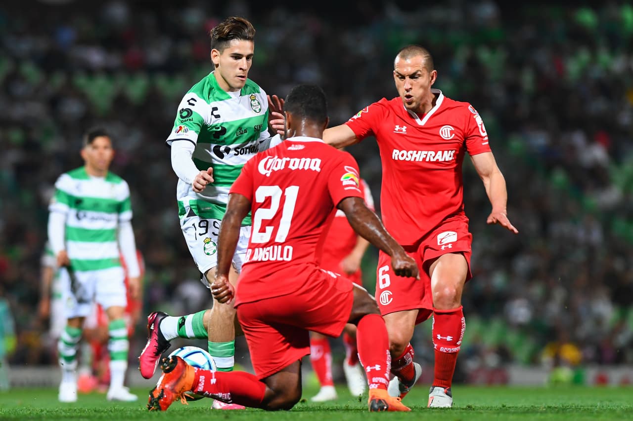 Toluca goleó 0-5 a Santos en el TSM en partido pendiente de la Jornada 7 del Clausura 2023.