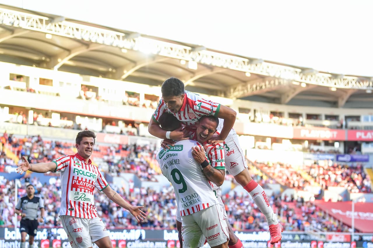 Necaxa derrotó al Atlético San Luis en la Jornada 14 y le rompió su racha ganadora de tres partidos para meterse a zona de reclasificación de la Liguilla.