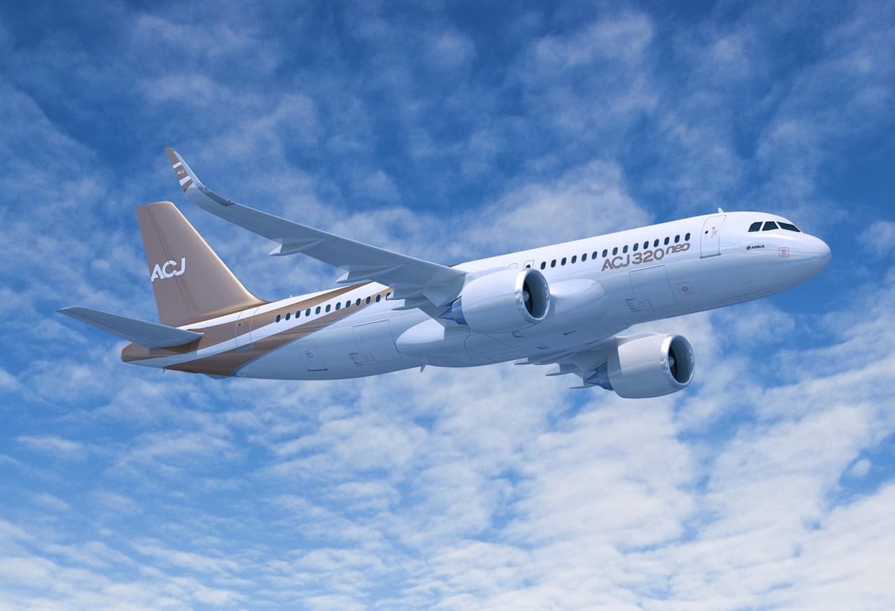Si quisiera cambiar de jet privado, este Airbus ACJ320neo entra en su presupuesto ya que cuesta 92.2 millones de dólares.