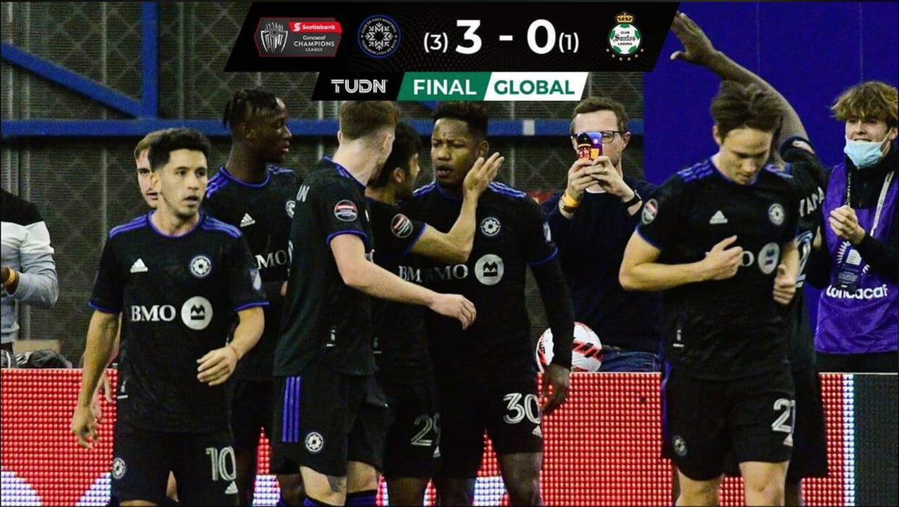 Resumen | ¡Los congelan! CF Montreal despedaza y elimina a Santos