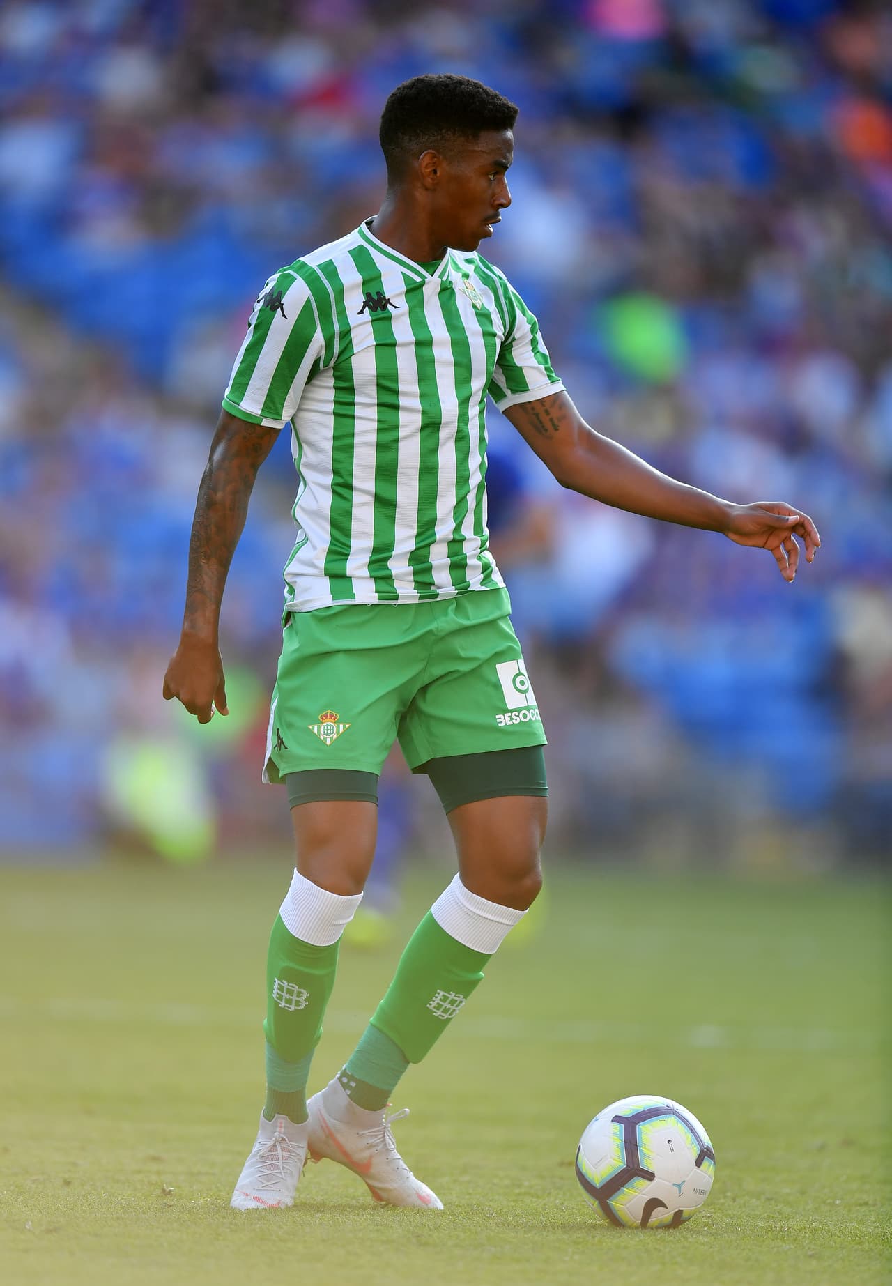 Esta temporada ya vio actividad con el Betis en la pretemporada ante el Cardiff City.