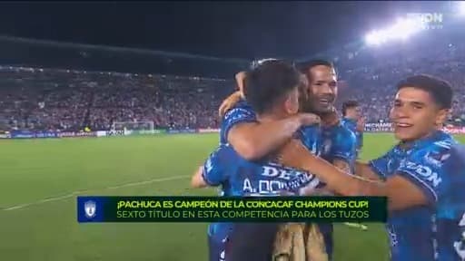 ¡Silbatazo final y el Hidalgo festeja otro título de Pachuca en Concacaf!