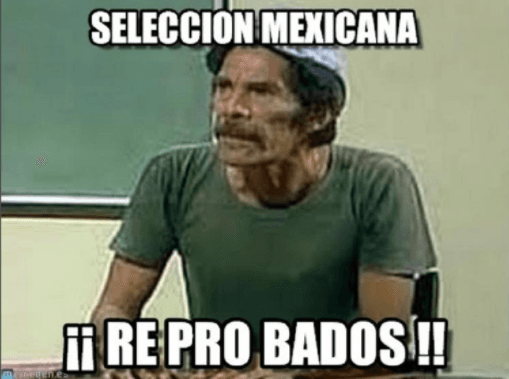 Nos quedamos de nueva cuenta en la orilla y el Internet hizo lo que mejor sabe hacer: Burlarse de la situación.