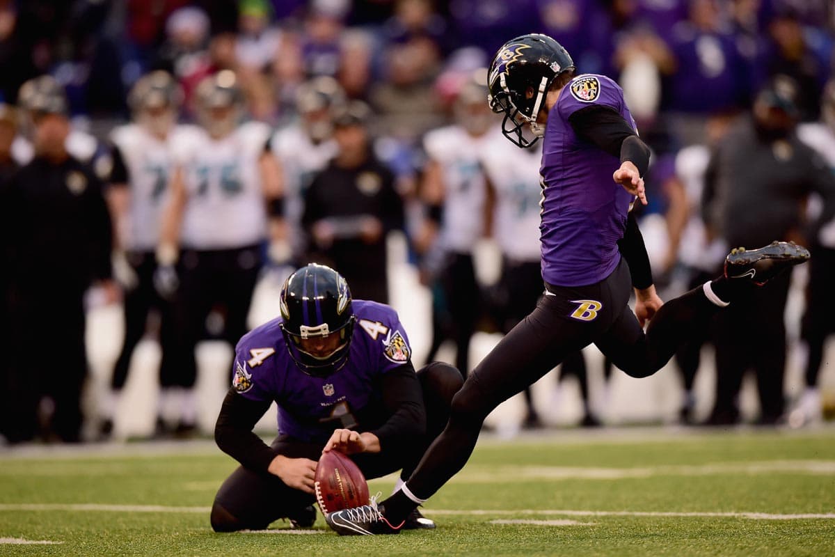 Pateador: Justin Tucker, Baltimore Ravens