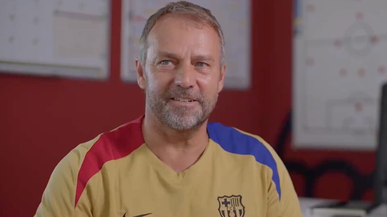 Flick admite que siempre se ha fijado en el futbol del Barcelona y de Johan Cruyff