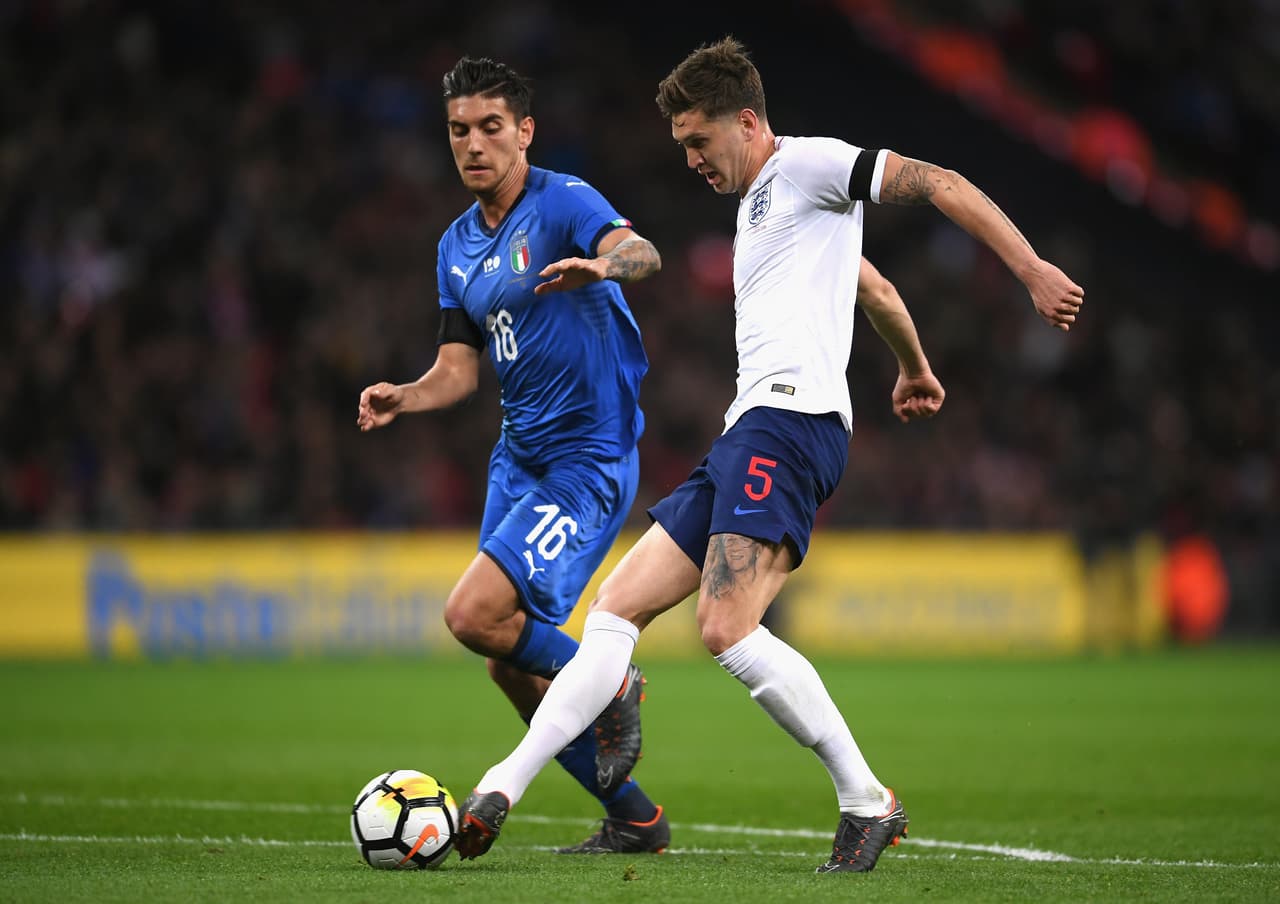 En el inicio de la segunda mitad, los italianos se tenían más actitud de ir al frente.