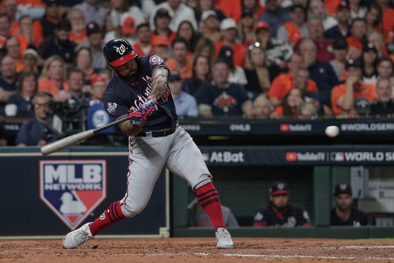 Washington Nationals dan la vuelta en la quinta entrada y obligan a jugar el séptimo de la serie.