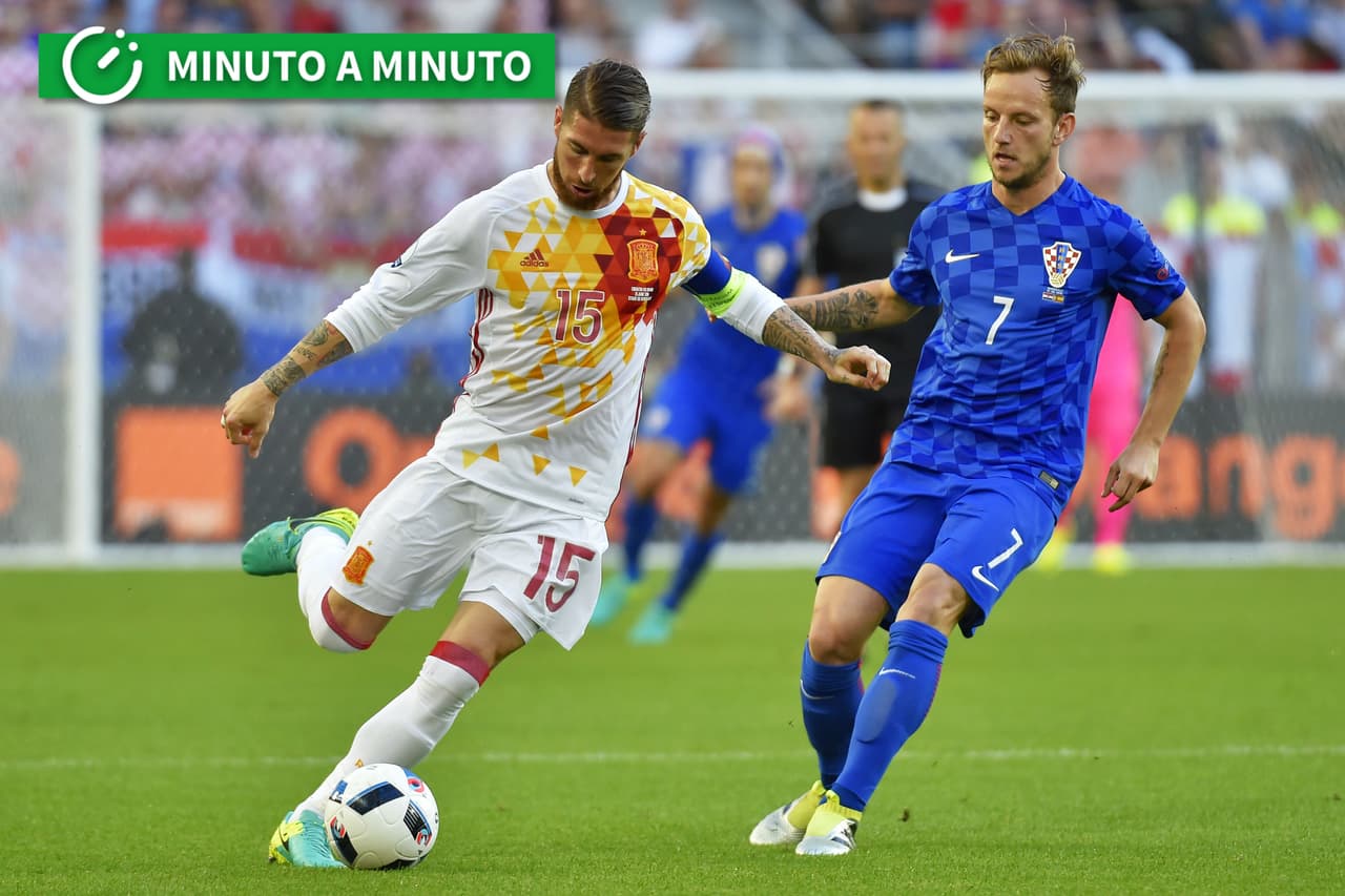 Minuto a minuto Croacia vs. España