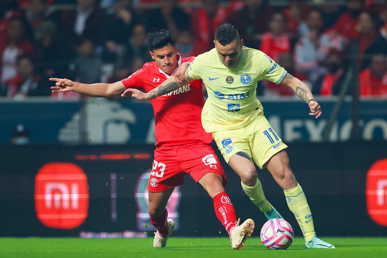 Con goles de Haret Ortega y Leo Fernández, el cuadro mexiquense aprovechó los errores azulcremanas para ir con ventaja al juego de vuelta que se disputará el próximo sábado en la cancha del Estadio Azteca con un 2-1 parcial.