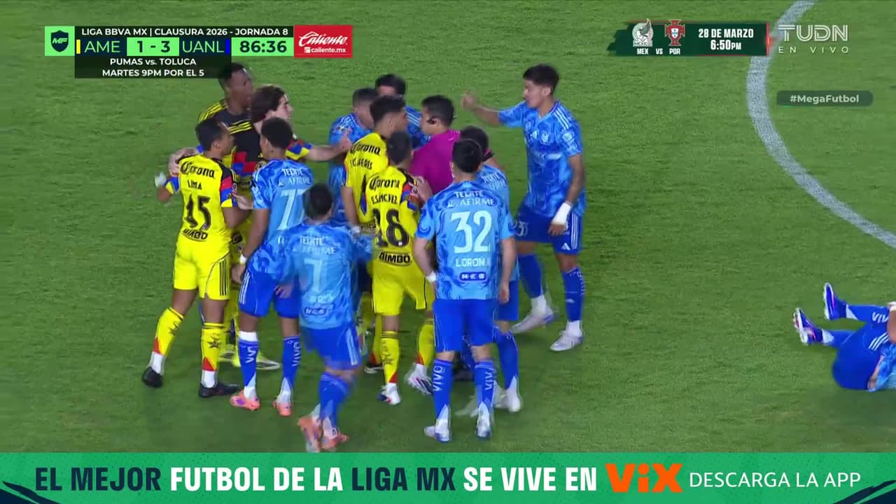 ¿Era tarjeta roja? ¡Vinicius Lima se va expulsado a los pocos segundos de entrar al campo!