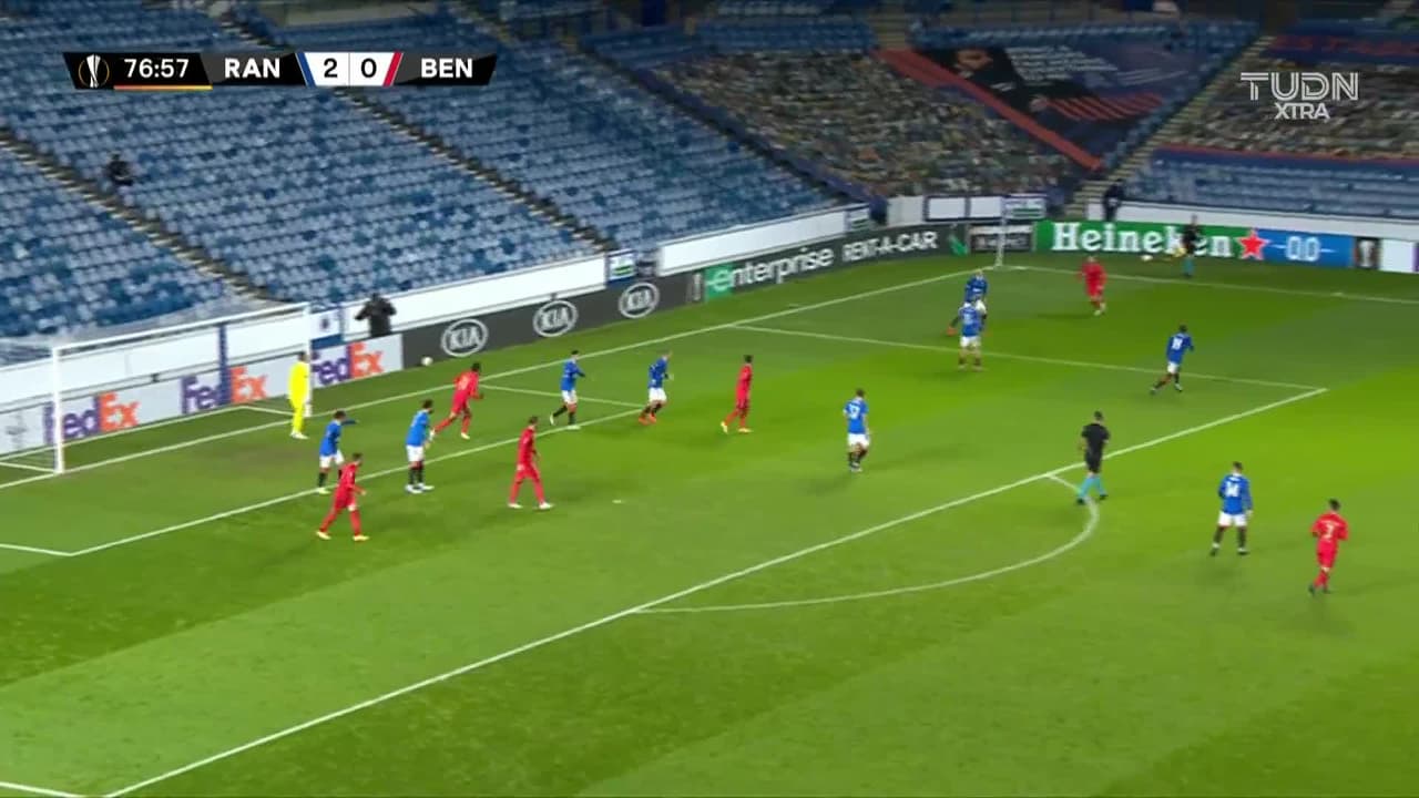 ¡GOOOL! Goncalo Ramos anota para Benfica.