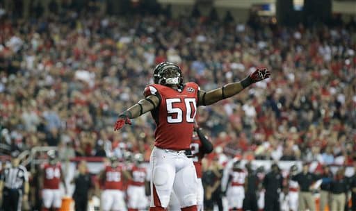 Los Eagles no pudieron alcanzar en el marcador a los Falcons y recibieron su primer descalabro de la temporada con marcador de 26-24 en Lunes por la Noche.