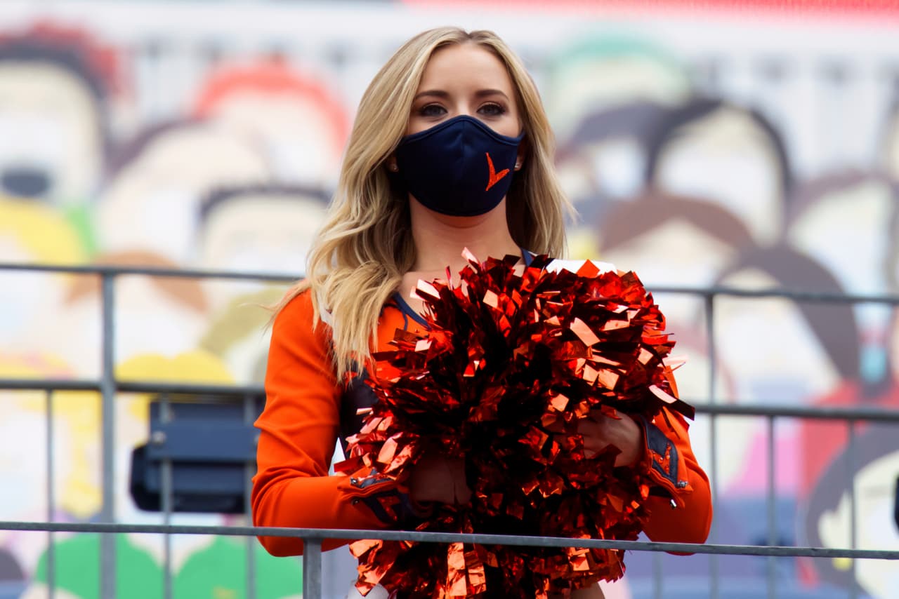 Una porrista de Denver Broncos