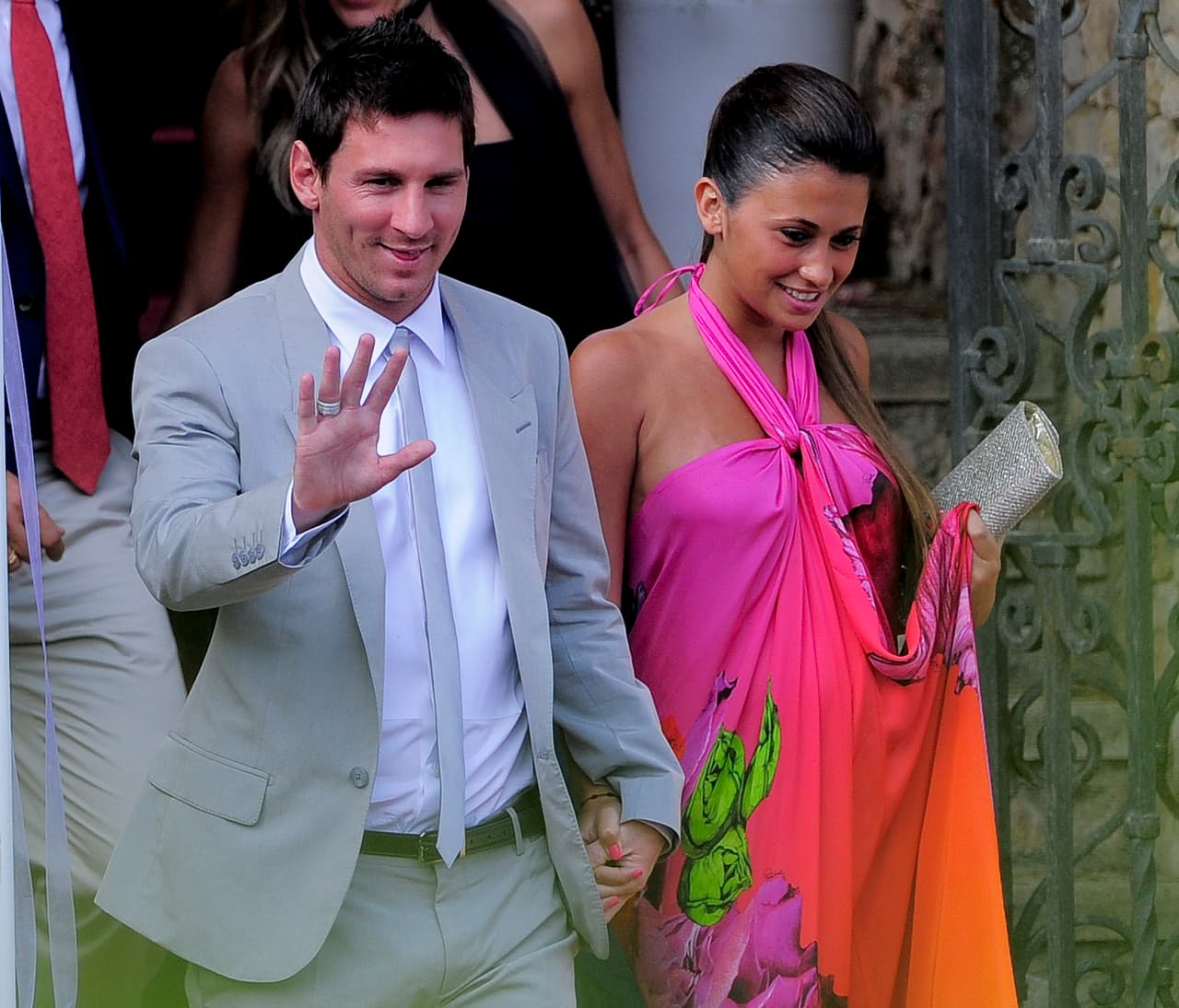 Con Antonella Roccuzzo ya en España, Messi hizo gala de su vida en pareja e incluso ella fue una de las invitadas en el matrimonio de Andrés Iniesta.