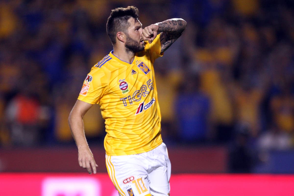 No podía fallar el delantero francés André-Pierre Gignac, marcando el segundo gol de Tigres en el minuto 58.