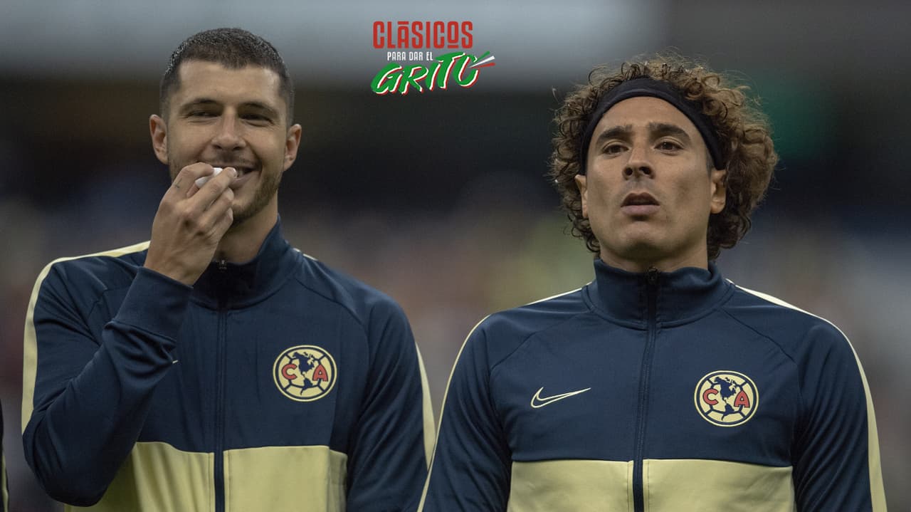 Guido Rodríguez y Memo Ochoa.