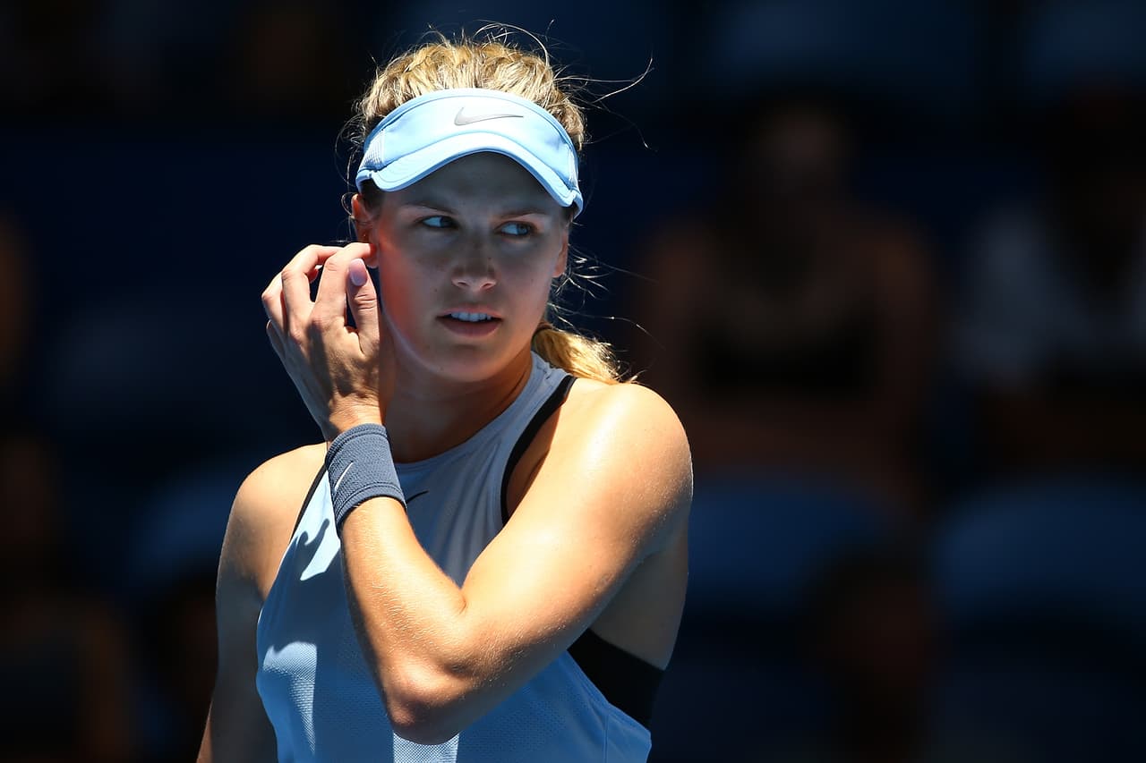 La canadiense Eugenie Bouchard es una de las tenistas más bellas del alto nivel en Miami Open. Ante la dificultad de sus rivales y para no perdersela en acción es mejor verla desde el primer juego.