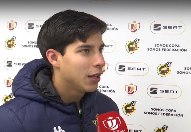 Lainez dice respecto a su gol: "Es un premio al trabajo"