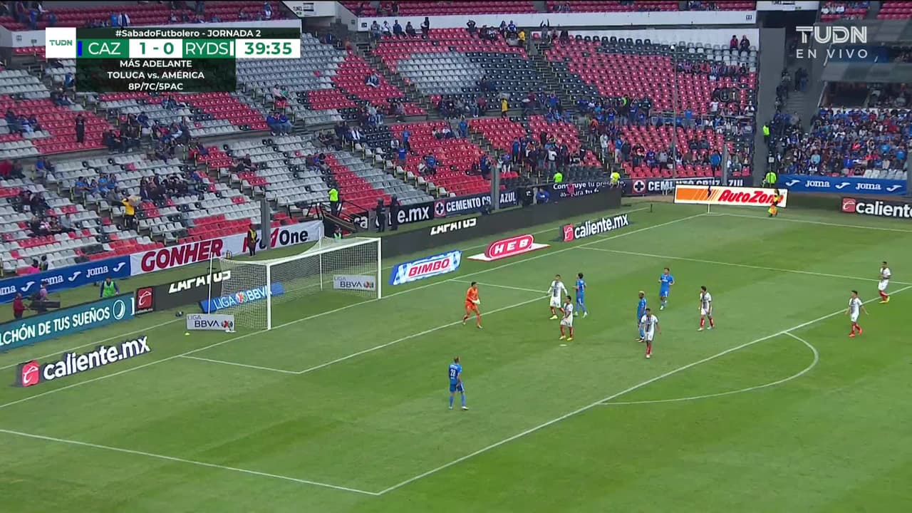 ¡TIRO ATAJADO! disparo por Alexis Gutiérrez.