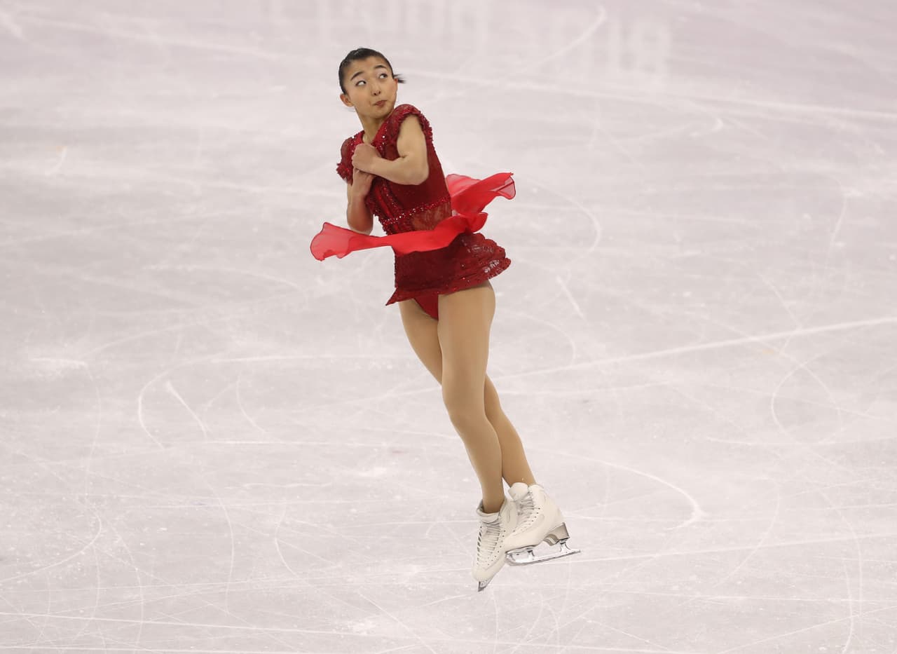 Kaori Sakamoto del equipo de Japón.