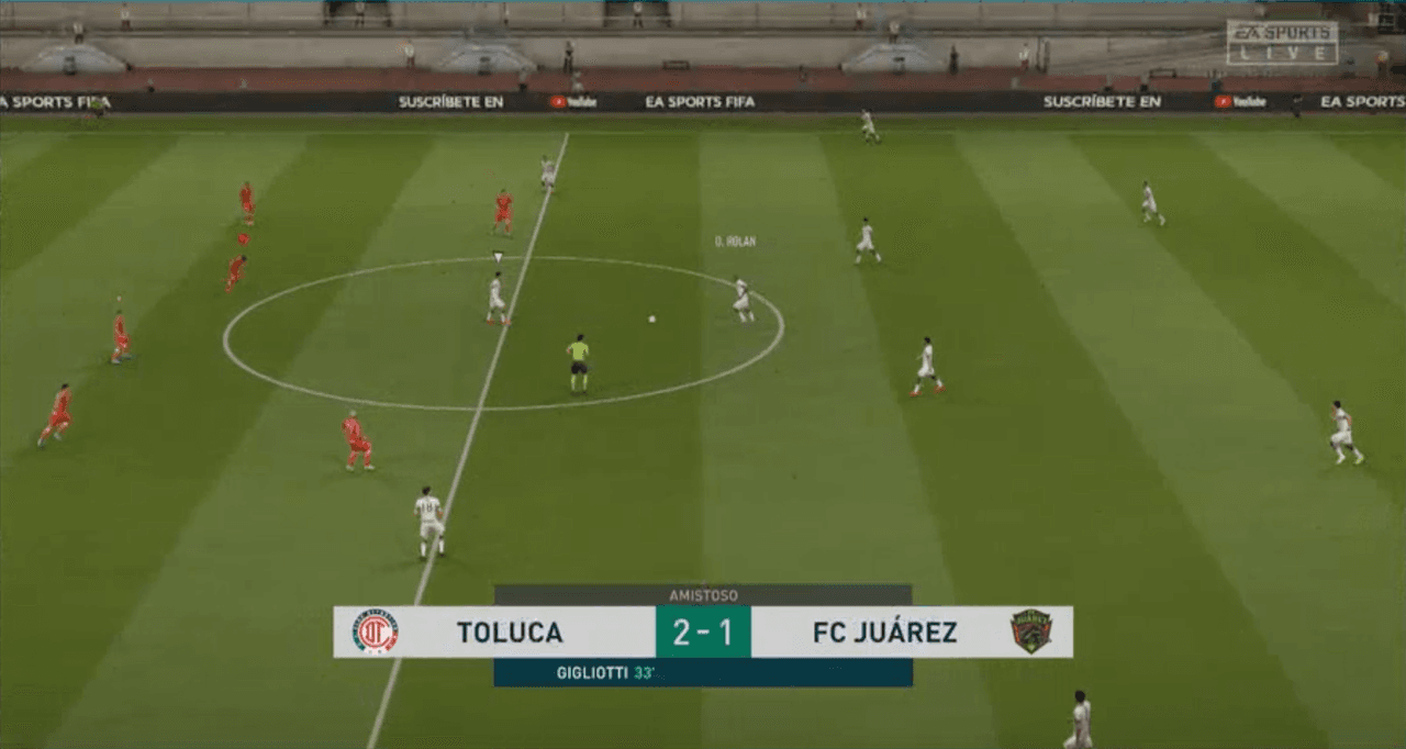 Diego Rosales venció a Marco Canaales en un divertido partido de eLiga MX.