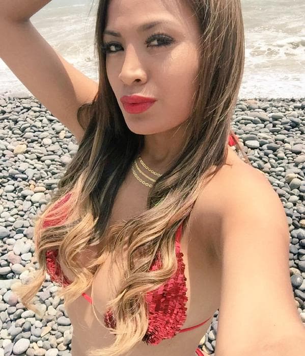 La peruana Nissú está apoyando al Barcelona y quiere que levanten para no quedarse con las manos vacías al igual que Livia.