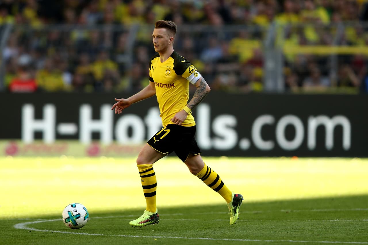 Marco Reus, mediocampista alemán del Borussia Dortmund y de la selección germana.