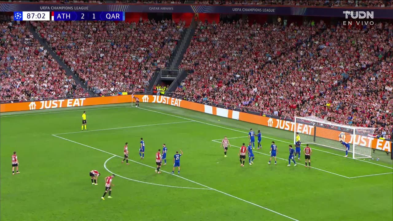 ¡GOL!  anota para Athletic Club. Gorka Guruzeta