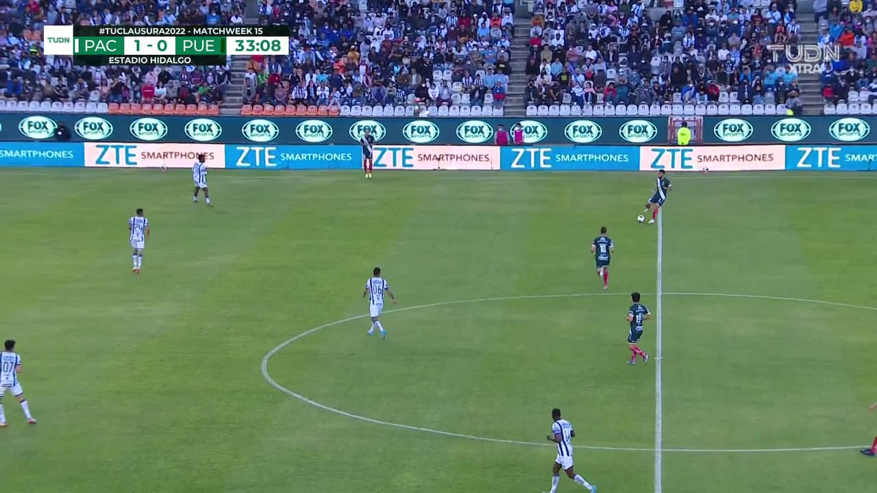 ¡TIRO ATAJADO! disparo por Kevin Álvarez.