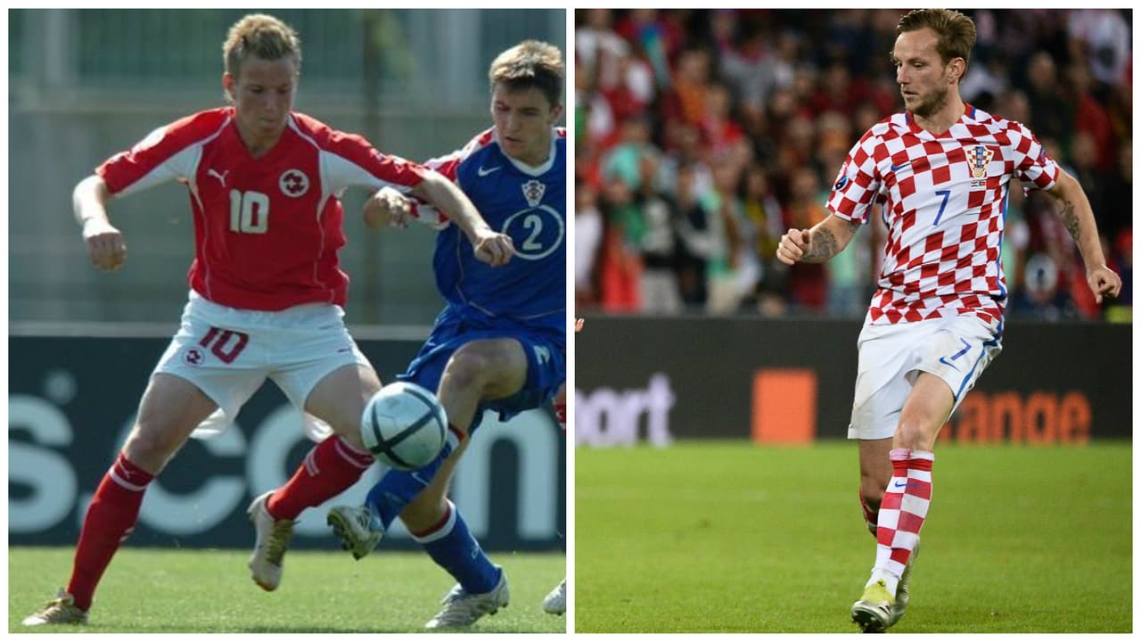 Iván Rakitic hizo enojar a todos sus compatriotas suizos luego de realizar todas las categorías inferiores con Suiza para terminar aceptando el llamado de Croacia, la tierra de sus padres.