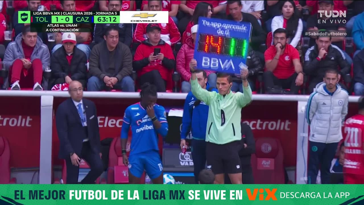 ¡TENEMOS DEBUT! Christian Ebere entra al campo para debutar con La Máquina