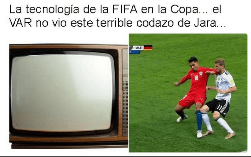 Las redes sociales se ríen de la derrota de Chile ante Alemania.