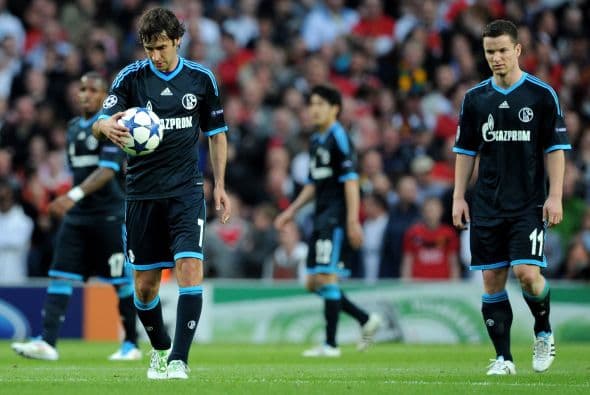 Schalke estaba desmoronado anímicamente.