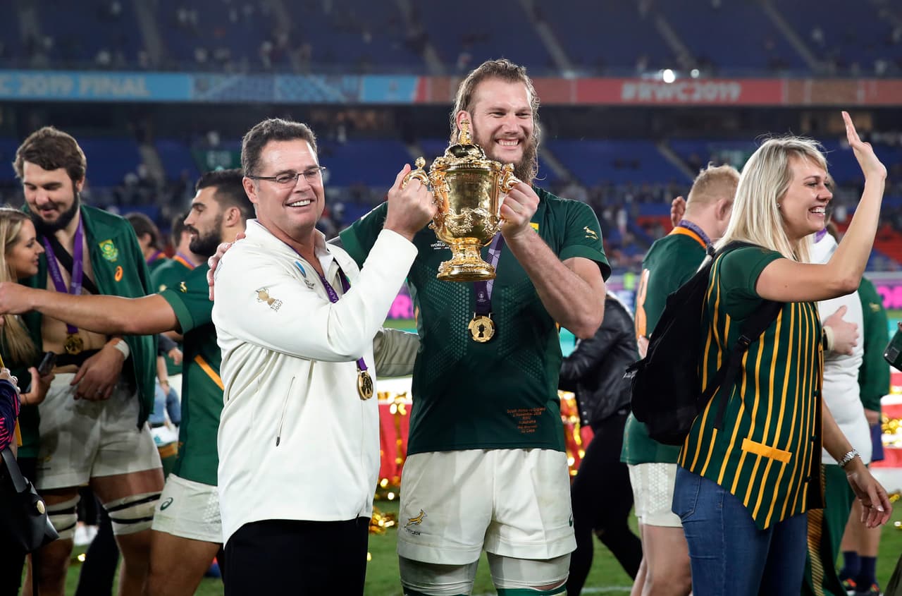 Los mundiales de 1995, 2007 y 2019 han sido para los Springboks.