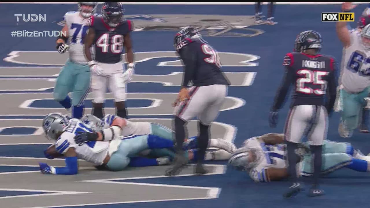 ¡Se mete a la cocina! Elliott le da la ventaja a Dallas con solo 41 segundos