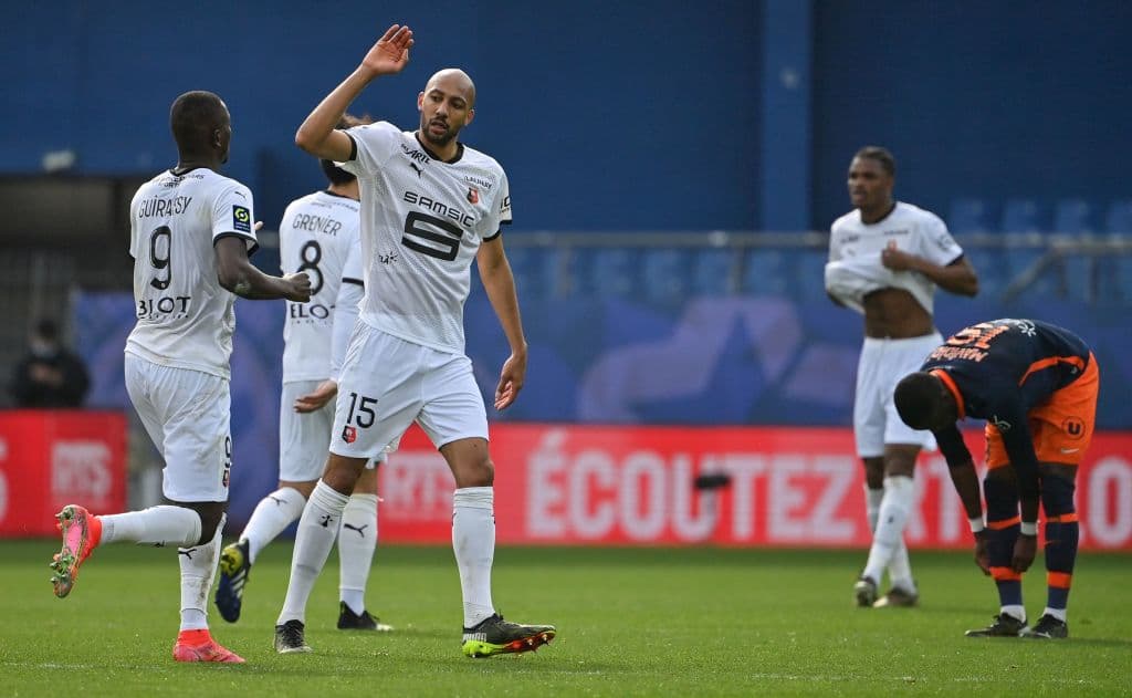 Montpellier hace pesar su localía y con doblete de Stephy Mavididi vencen 2-0 al Stade Rennais.