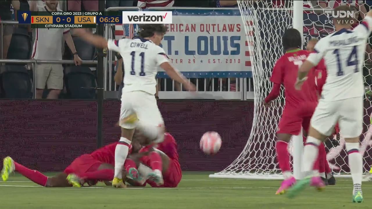 Serie de rebotes y EEUU no logra definir al arco de San Cristóbal