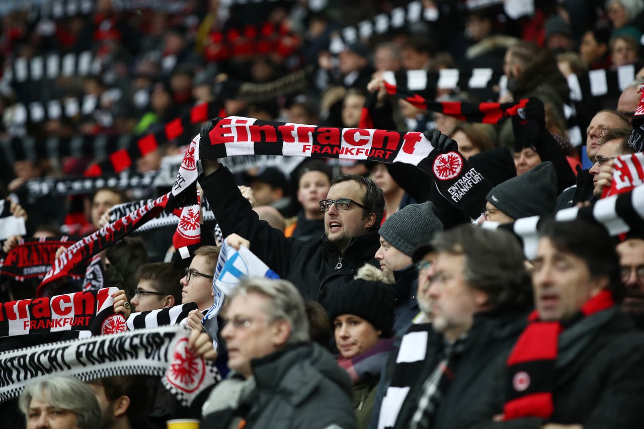 El optimismo regresó entre los seguidores del Eintracht Frankfurt, que en otras ocasiones sufrieron igualdades cuando parecía se llevaban el triunfo.
