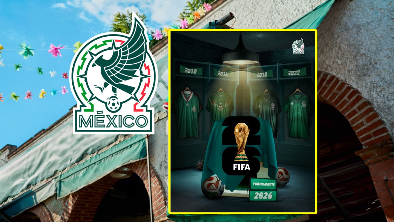 ¡Es oficial! Esta es la playera que México usará en el Mundial 2026