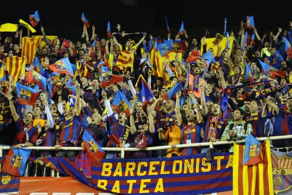 Pero aunque se viera un gran número de seguidores 'culés', los madridistas también hicieron suyo este inmueble.