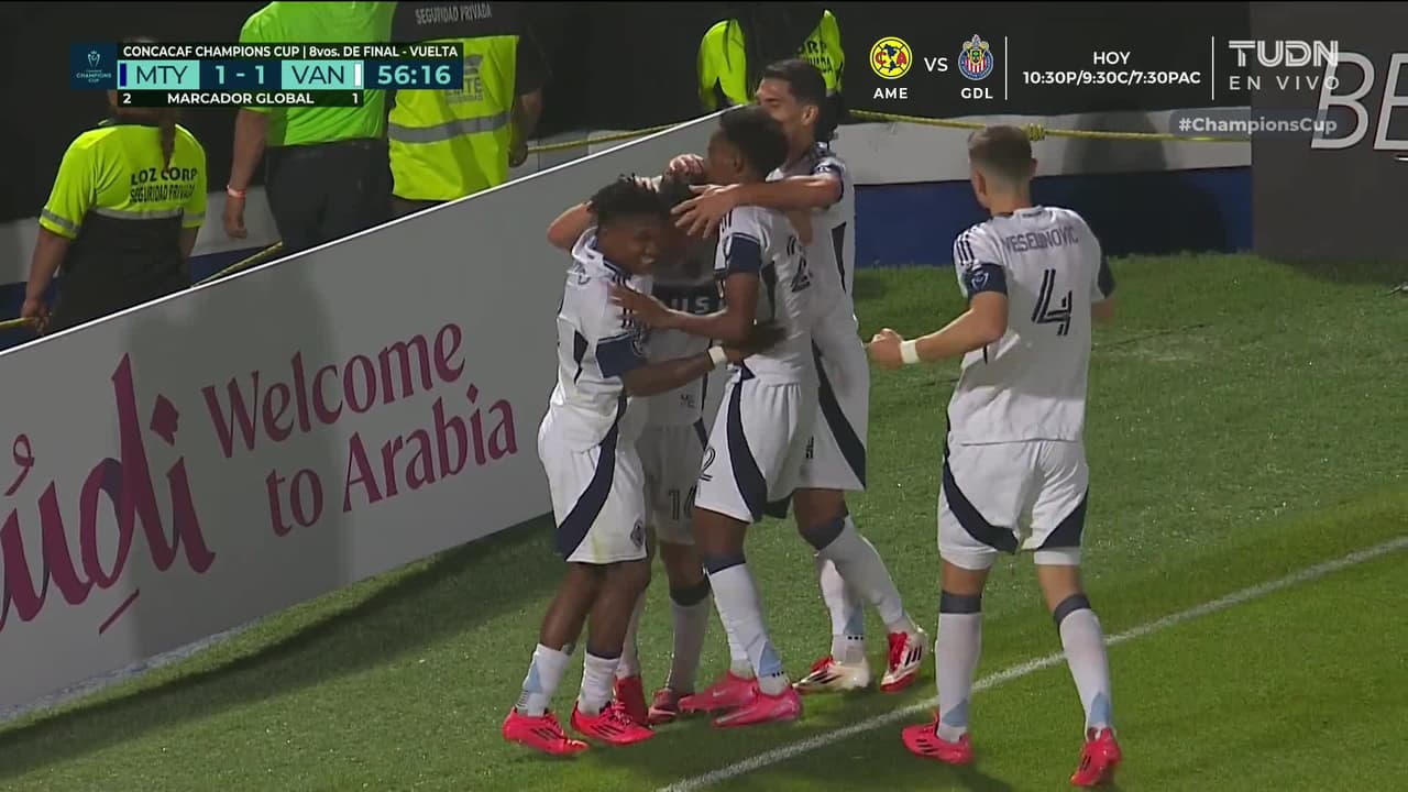 ¡Gol de Whitecaps! Ocampo cruza su disparo para vencer a Andrada