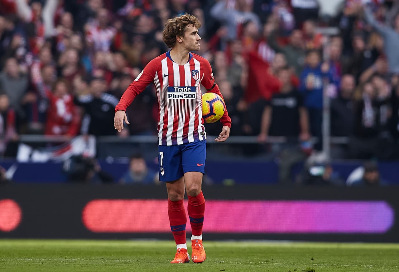 4. Antoine Griezmann (Atlético de Madrid - Francia) - El ariete colchonero, tras ganar a nivel internacional con la escuadra española y el Mundial de Rusia 2018 con su selección, cada vez más tiene mayor brillo.