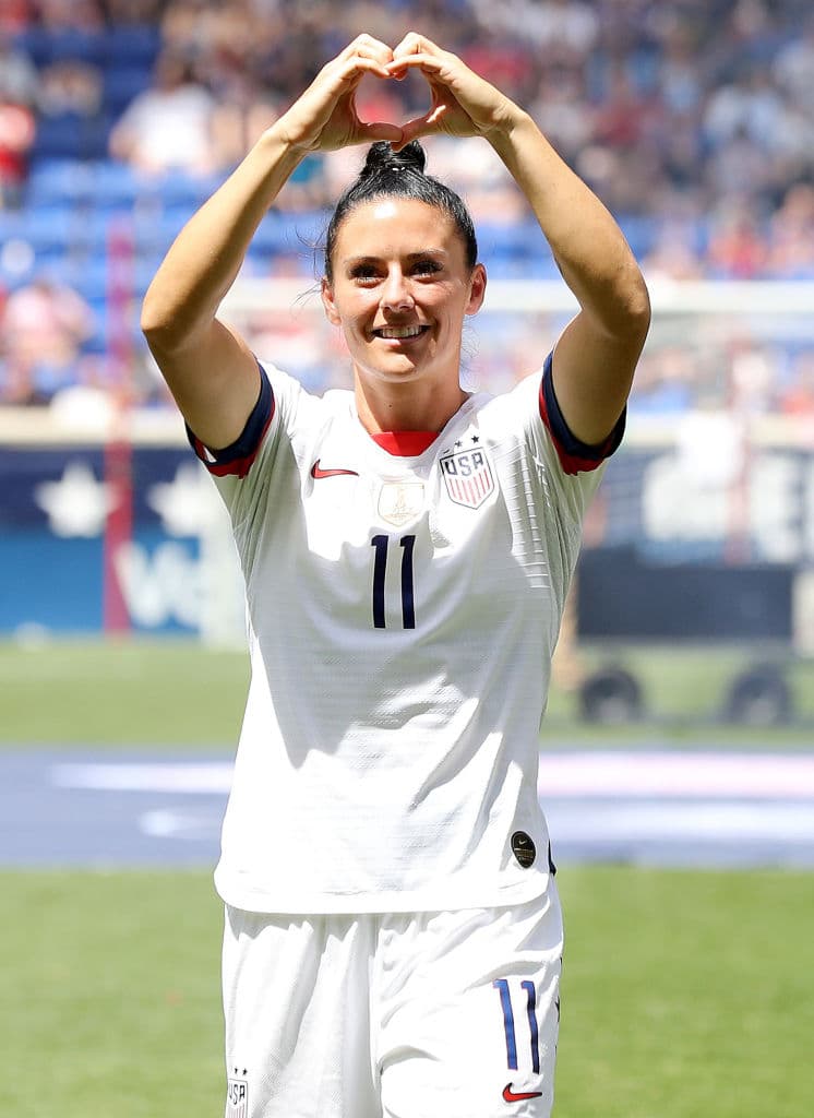 7.- Ali Krieger
<br>La futbolista estadounidense de 37 años entra en el top 10 gracias a su puntuación de 174.
<br>