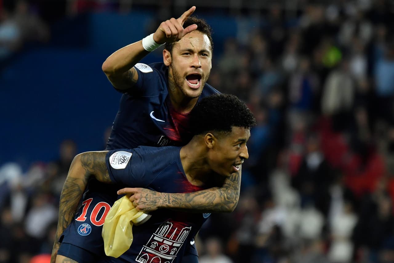 Los jugadores del PSG celebraron de forma muy sobria la conquista de la Ligue 1.