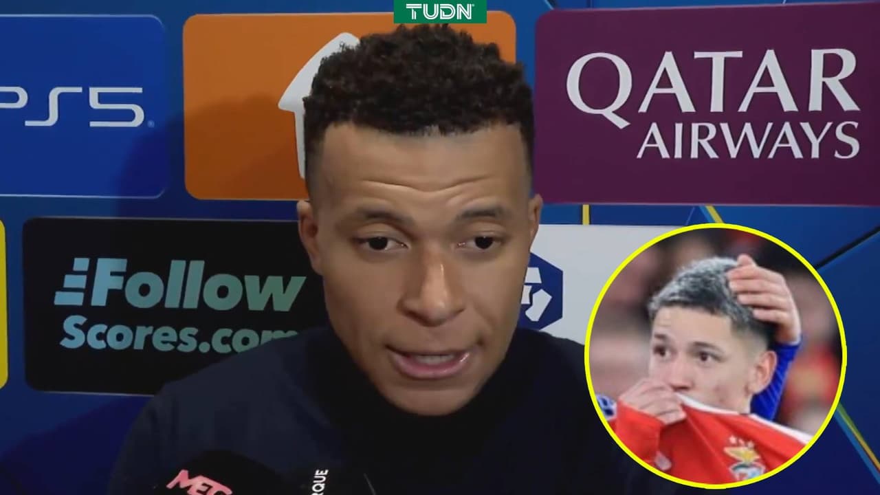 Kylian Mbappé escuchó los insultos del argentino del Benfica hacía Vinicius