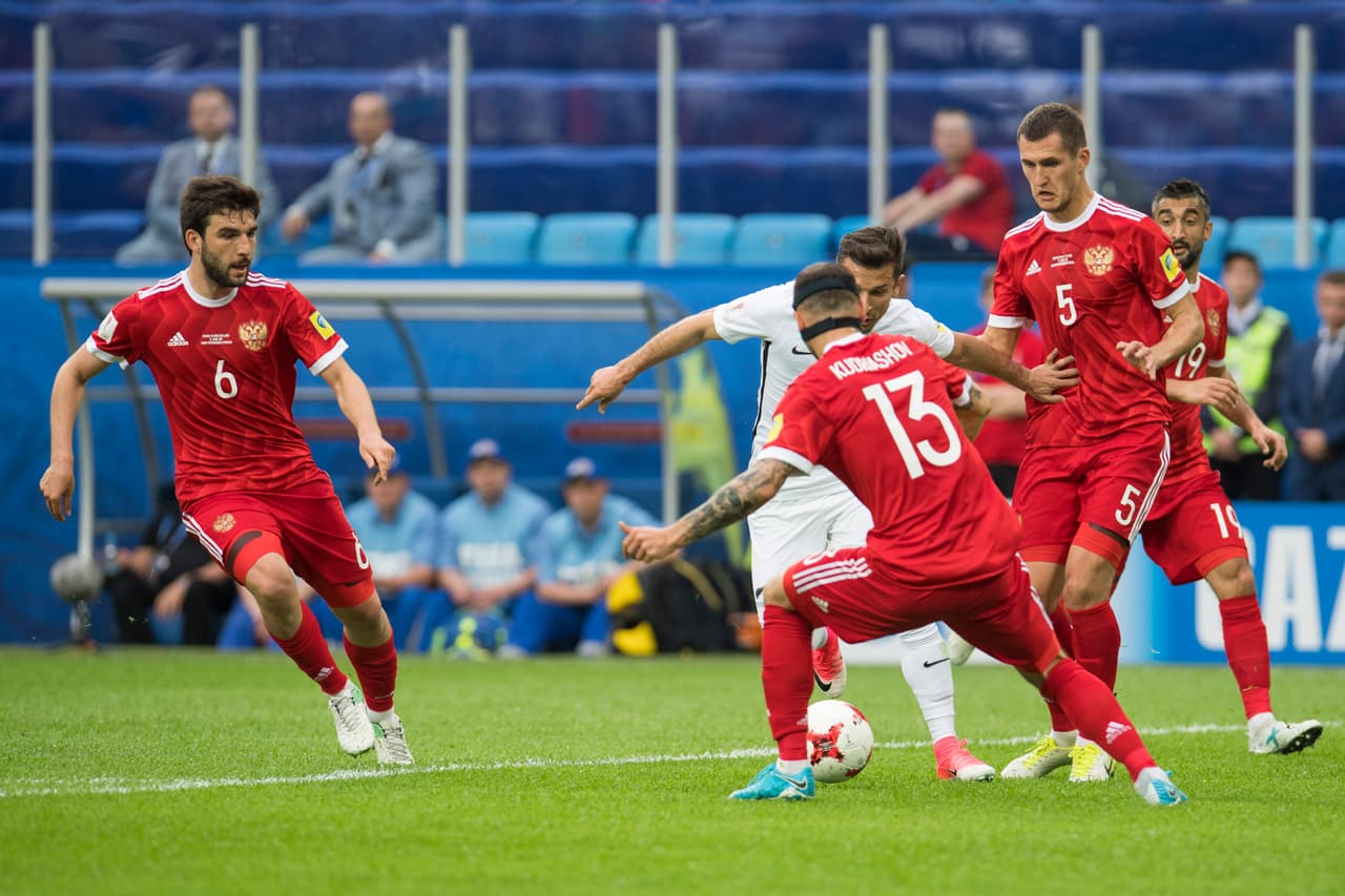 Los oceanicos intentaron pero no tuvieron argumentos para poner en predicamento a los rusos.