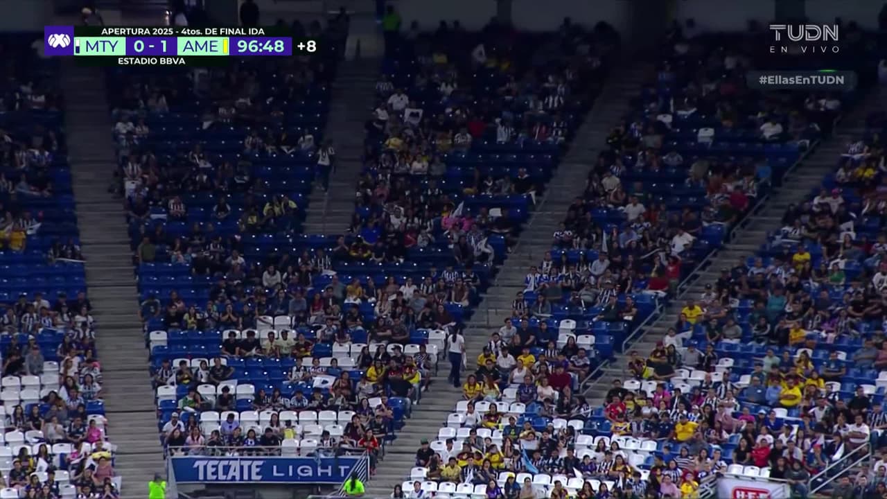 ¡Rayadas lo empata! Seoposenwe la manda al fondo de las redes